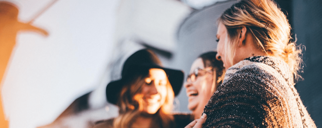 laughing women